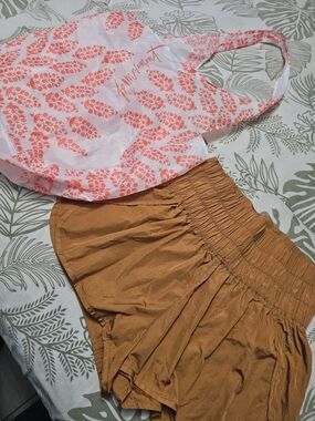 Free People FP Movement The Way Home Shorts Athletic Run Sporty Size L